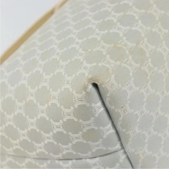 Celine Macadam Canvas handbag white silver - Picture 12 of 16